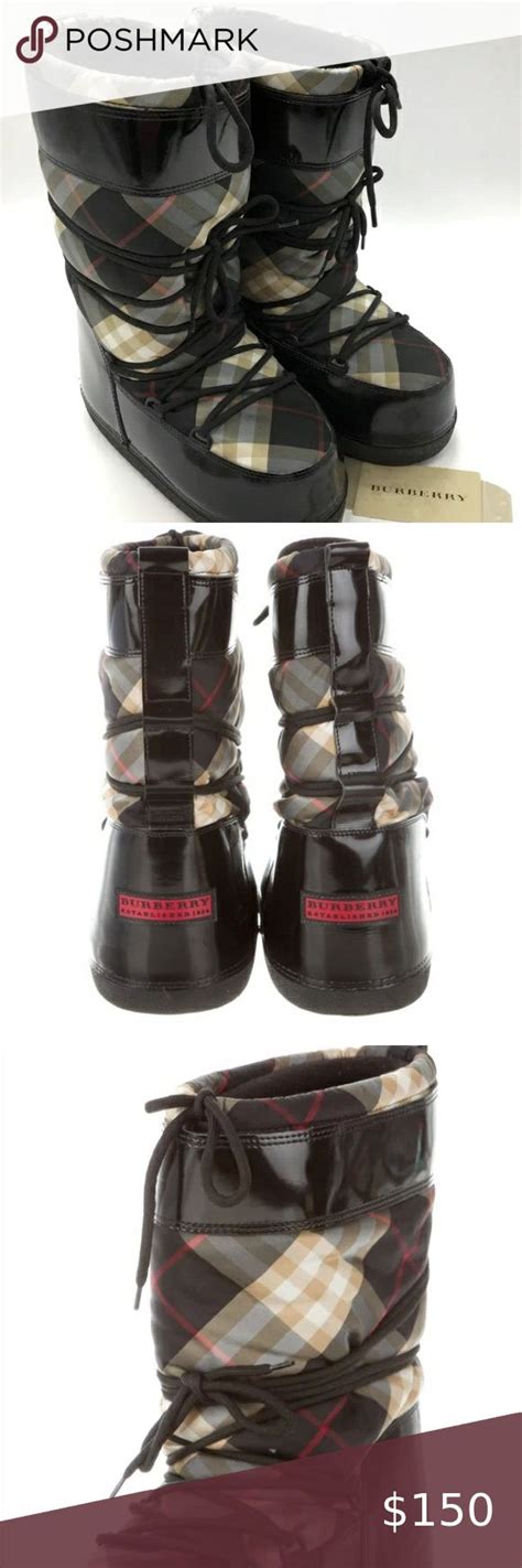 burberry moon snow boots